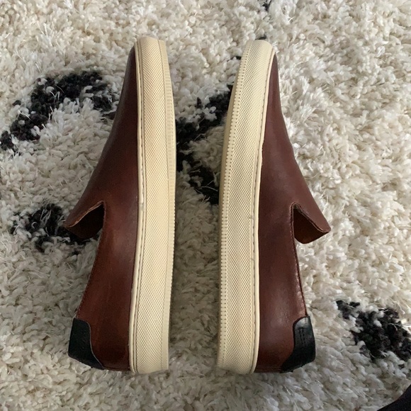 NWOT Frye leather slip on sneakers - Picture 7 of 13